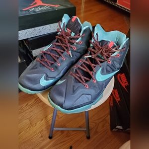Lebron XI Jade Size 12